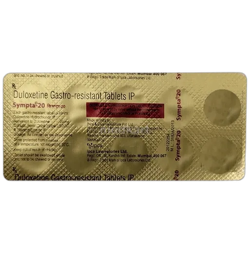 sympta 20mg tablet 10's